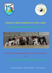 Affiche du Stage